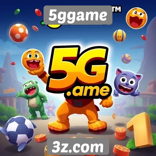 Plataforma 5ggame oferece ampla variedade de jogos online