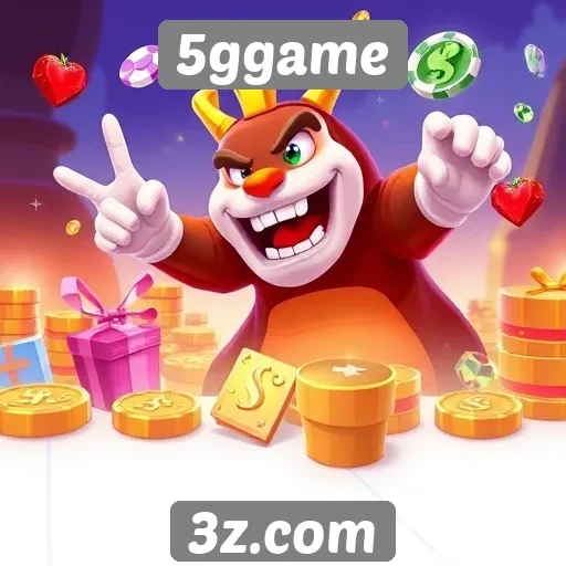 5ggame oferece variedade de jogos online