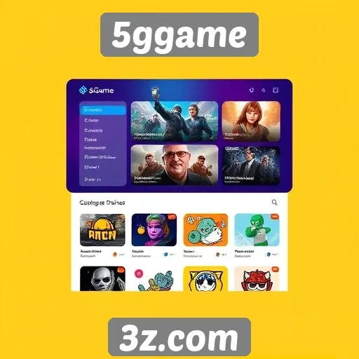 Novos recursos de usabilidade em 5ggame são destacados